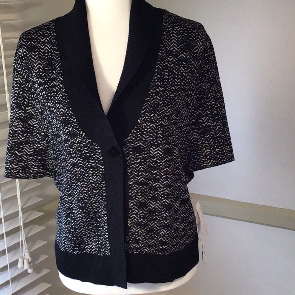 Jones New York Dressy Cardigan/Jacket. NWT  Workwear Sophisticated Career - Picture 2 of 12